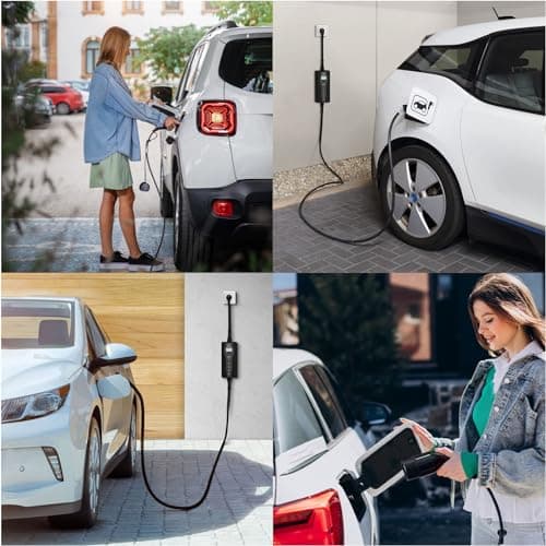 AFYEEV 3.6kW Type 2 Portable EV Charger, 16A 6M Electric Car — view 3
