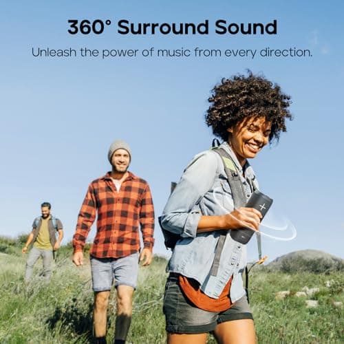 Tribit StormBox 2 Bluetooth Speaker, 34W, 360° Sound, 24H Playtime, IPX7 — view 2
