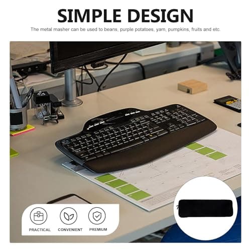 HEMOTON Keyboard Bag Neoprene Storage Sleeve for Office and Outdoor Use — view 5