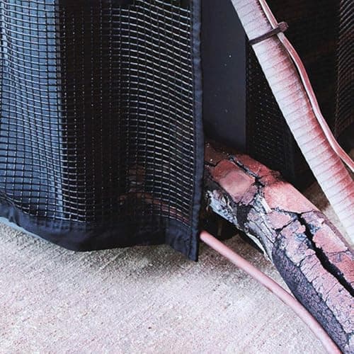 Outdoor Air Conditioning Cover – Folding Dust Protector 90x90x100 cm Mesh Shield for Pool Winter Use Weather Resistant Essential Travel Accessory — view 6