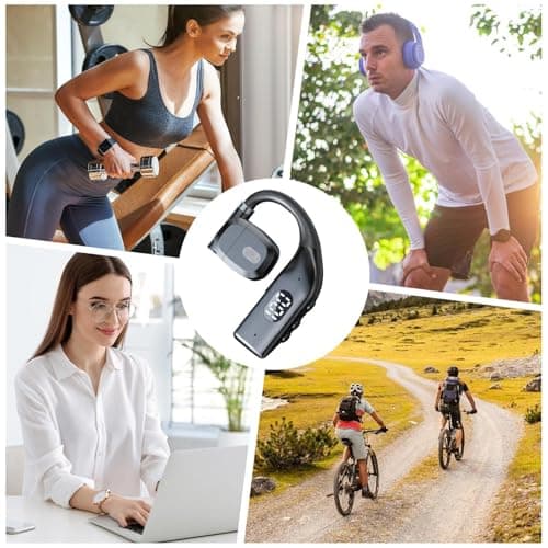 Wrap Around Earbuds Noise Cancelling Waterproof Wireless 5.3 — view 6