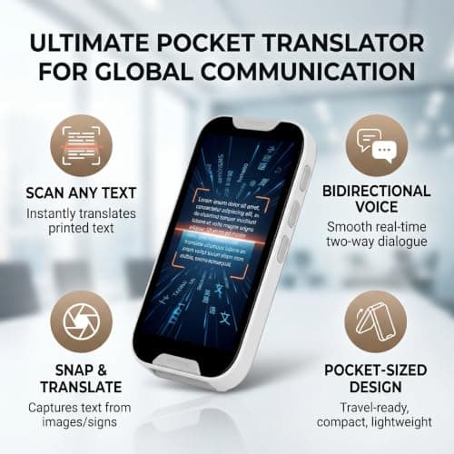 Luocute Translator Scanner 4.2 Inch Touch Screen for Travel — view 3