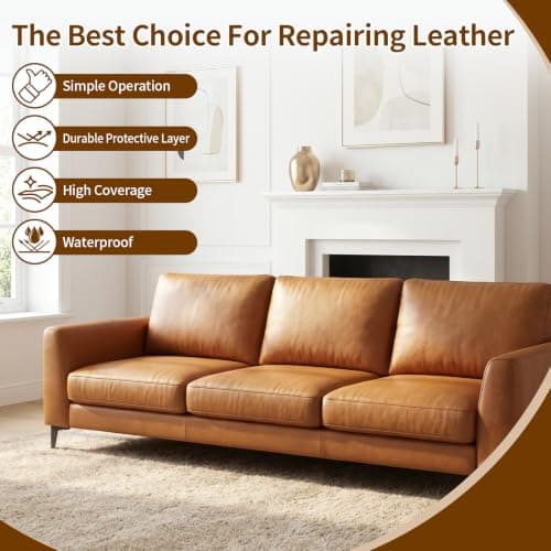 WEFINEST 6 Colors Faux Leather Repair Kit, Mixable Leather Repair Paste — view 4