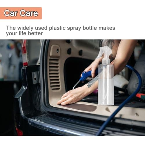 3 Pack Plastic Water Spray Bottle for Hair, 10 oz/300ml Plastic Empty Mister Spray Bottles for Cleaning, Cooking, Plant, Pet (Not Continuous) — view 6
