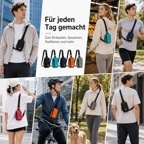 Ruijng Small Sling Bag - Waterproof Chest Crossbody Bag — view 2