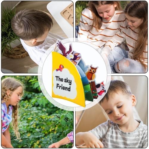 Fabric Book for Kids Portable Educational Travel Toy — view 4