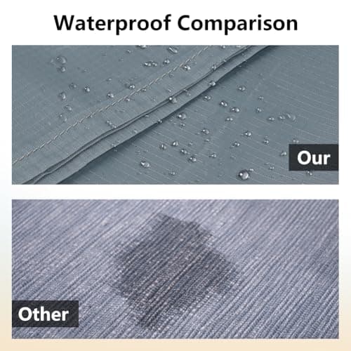 AYBUY Outdoor Travel Blanket, 200 x 140 cm Sandproof Beach Mat, Medium Gray — view 6