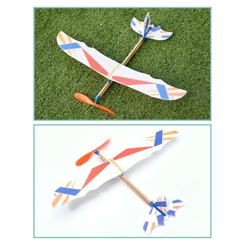 Rubber Band Powered Airplane Toy Rubber Band Powered Aircraft — view 5