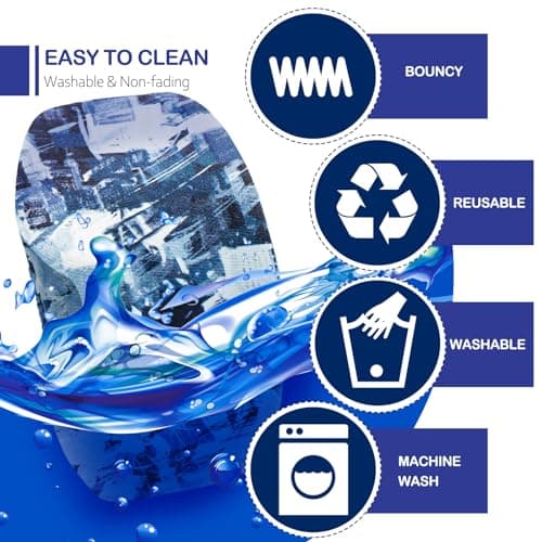 Civaner 4 Pieces Ski Snowboard Goggle Cover Sleeve Goggle Cover Microfiber Protective Lens Scratch Dust Protection for Travel(Light,Cool Style) — view 3