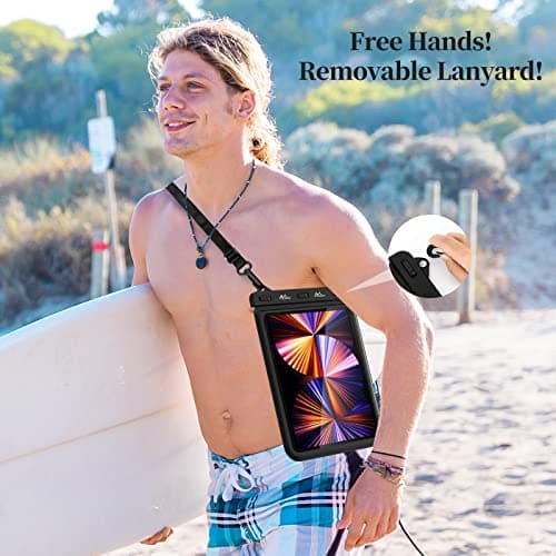 MoKo Waterproof Tablet Case with Foldable Stand, up to 12 Inches — view 6