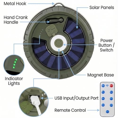 Equipery Solar Camping String Lights 10m with Remote and Reel — view 2