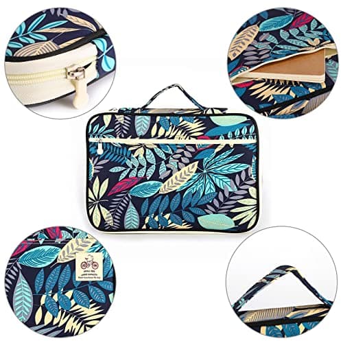 JAKAGO A4 Document Case, Multi-Pocket Portfolio Folder, Travel Portfolios — view 5