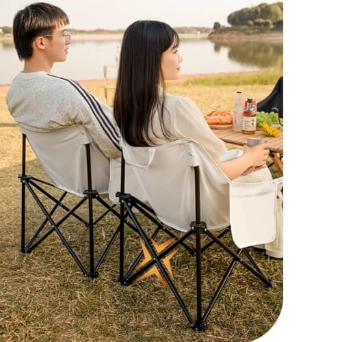 Herb Life Camping Chair, Picnic Chair, Ultralight Folding Camping Chair, Rich Pockets, Outdoor Camping, Beach, Fishing, Picnic, Lawn, Concert, Hiking Foldable Camping Chair (3.5 pounds) — view 2