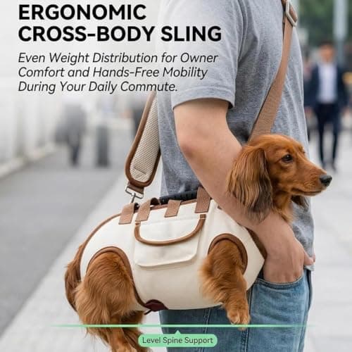 Purse Dog Carrier with Adjustable Strip for Small Dogs — view 2