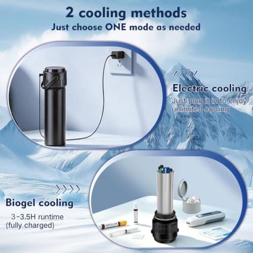 Sendowtek Electric Insulin Cooler Cup Battery Powered — view 4