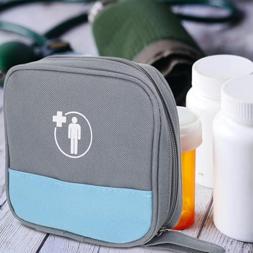 First Aid Kit Pouch Medicine Storage Bag Oxford Cloth Back to School Decor — view 5