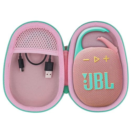 co2CREA Hard Travel Case for JBL CLIP 5 /CLIP 4 /CLIP 4 Eco Speaker