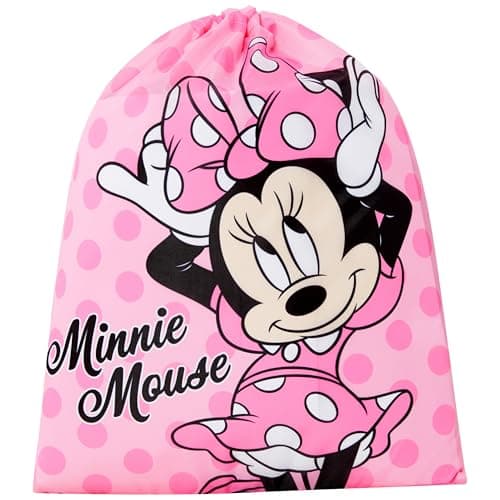 Minnie Mouse Drawstring Bag School PE Trainer Swim Bag