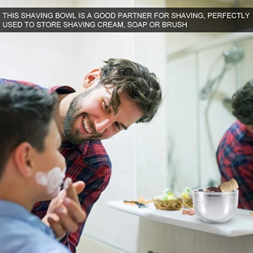 Fabater Stainless Steel Shaving Bowl, Rust-Resistant Beard Soap Mug — view 6