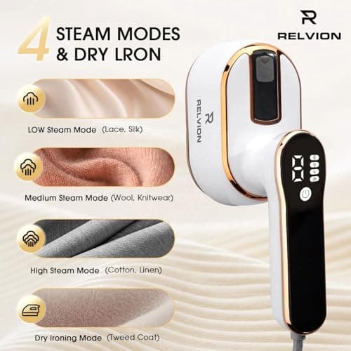 Relvion Handheld Garment Steamer — view 3
