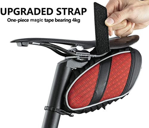 ROCKBROS Bicycle Saddle Bag Rear Luggage MTB Scooter Seat Bags Waterproof Reflective 1.5L — view 6