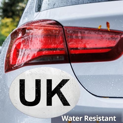 EVAQ8 France & Europe Car Travel Conversion Set – Includes UK Car Sticker & Eurolites Beam Converters – Essential for Driving in Europe — view 3