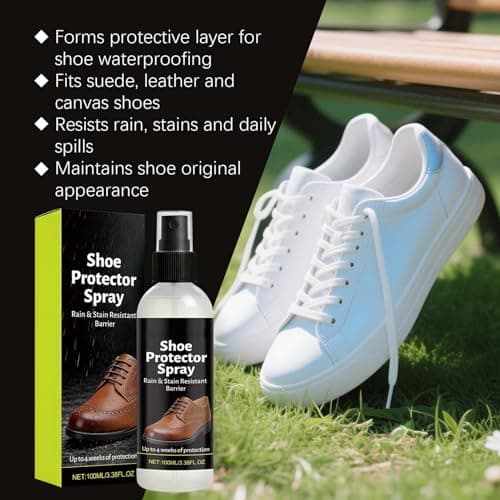 Shoe Protector Spray 100ml Waterproof Footwear Protectant Agent — view 5