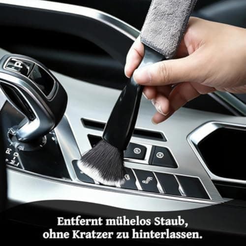 Compact Car Detailing Brush 22cm ABS Handle(blue) — view 3