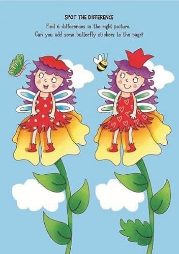 Squiggle A4 Unicorn & Princess Activity & Colouring Books - Set of 2 with 200 Stickers for Kids — view 4