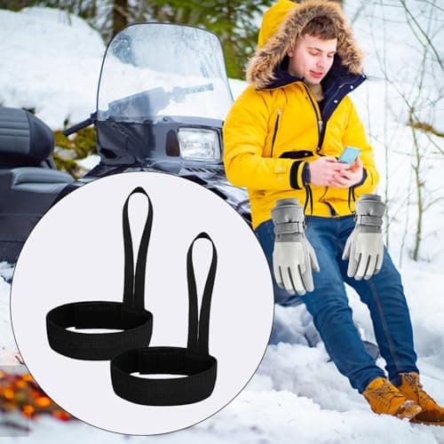 Versatile Snowboard Tether – Sturdy Guard, Hard Wearing All Weather Support, Compact Armband | Professional Grade Athletic Hardware Stationary Grip Attachment Secure Travel Accessories Clips — view 2