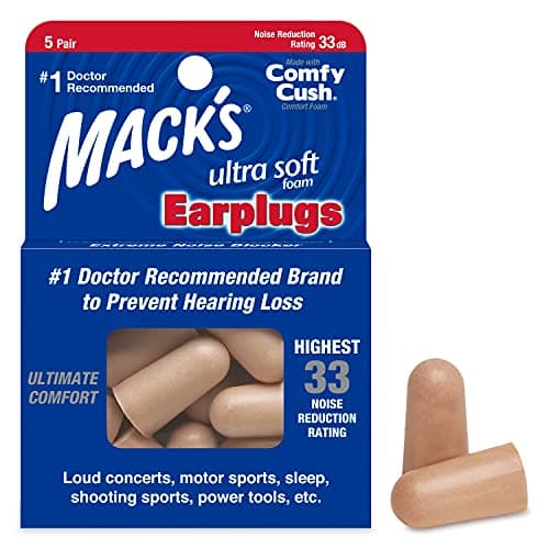 Mack'S Ultra Safesound Ear Plugs (5-Pair Box)