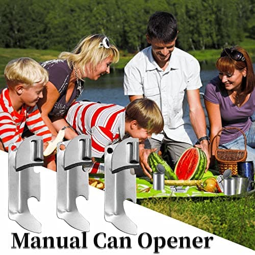 3PCS Can Opener Manual Multi Camping Tin Opener for Outdoor Travel — view 5