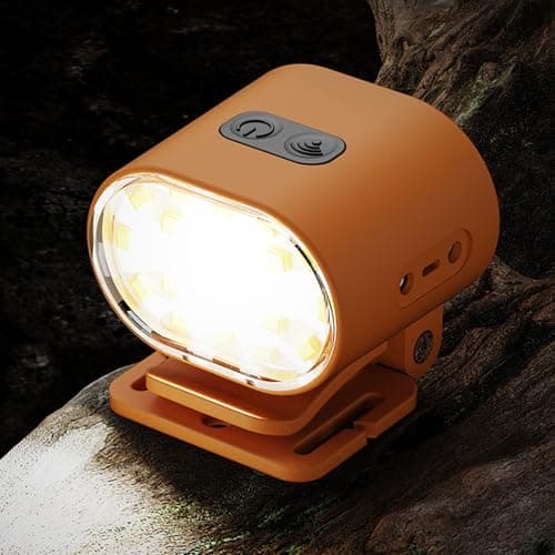 USB Rechargeable Headlamp for Cycling Running Light, Beige — view 5