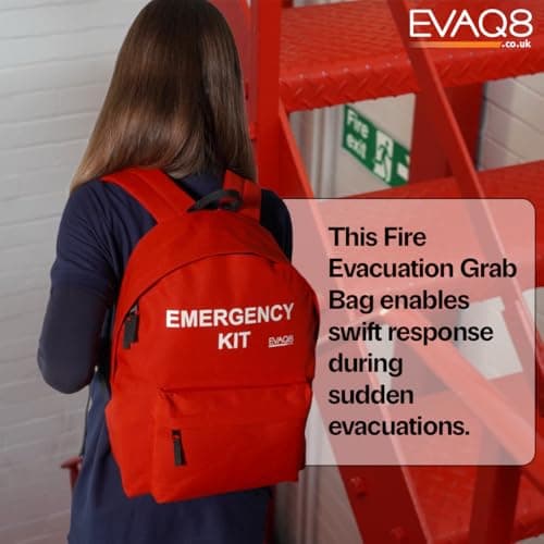 EVAQ8 Care Home Fire Evacuation Kit - Emergency Grab Bag — view 2