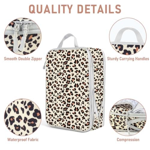 Compression Packing Cubes for Travel, Travel Essentials Luggage Organizer bags for Suitcase, Durable Compression Travel Packing Cubes for Carry on Backpack — view 5