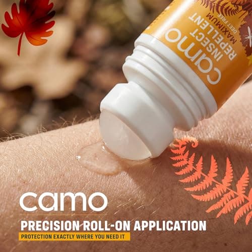 CAMO Maximum Insect Repellent 50ml - Roll-On Repellent for Long-Lasting Protection - DEET Free - Maximum Level of Protection Against Mosquitoes, Ticks & Biting Insects. — view 5