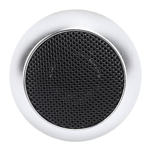 BT 5.3 Mini Speaker Portable Wireless Portable Speaker Aluminum Alloy Stereo Sound 360° Bass Diaphragm (Silver) — view 6