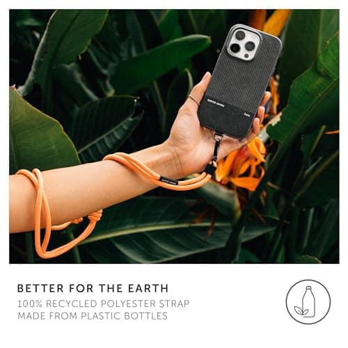 Native Union Sling – Adjustable & Detachable Phone Strap – Compatible with iPhone 17e, 17, 16, 15, Galaxy S26 & most Smartphones – Made with 100% Durable & Recycled Materials (Apricot Crush) — view 6