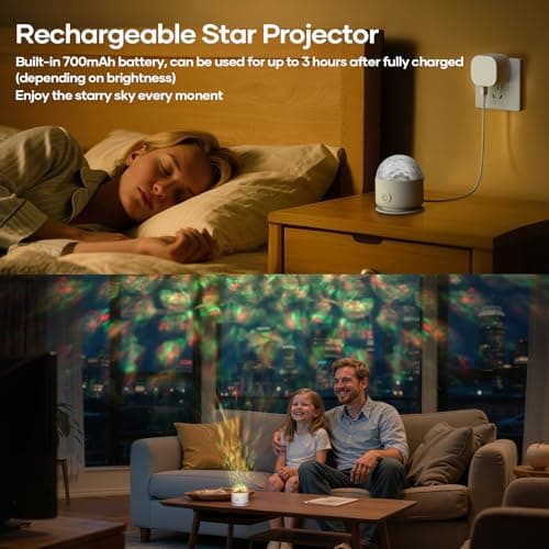 Fokky Galaxy Projector Remote Control,16 Colors+7 Brightness Sensory Lights — view 4