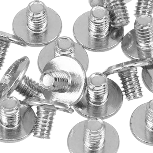 20Pcs Trimmer Replacement Screws, Iron, Silver for Salon — view 3