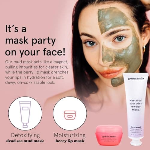 grace & stella Dream Team Gift Set for Her - Best Gift Set With 6 Bestsellers - Vegan & Cruelty Free - Beauty Gifts for Her - Skincare Gift Set for Women - Gifts for Mum — view 6