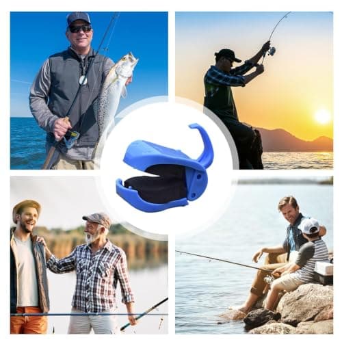 Fishing Rod Clip - Reusable Holder Pack | 6 Piece Anti-Slip ABS — view 5