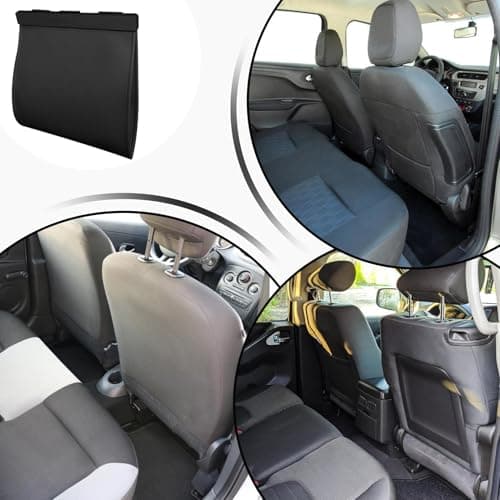 Car Trash Can - Magnetic Waterproof Leakproof, Vehicle Interior Waste Bin, Auto Garbage Storage Bag For Front Back Seat Use, Truck Van Travel Office Home Cleaning Organization Accessory — view 4