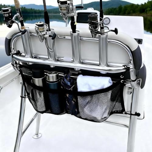 Boat Storage Compartment Suspended Mesh Quick-Dry Large Capacity — view 2