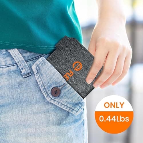 10W Foldable Mini Solar Panel Charger for Camping, IP67 Waterproof Solar Panel with USB-A Compatible with Smartphones,USB Devices for Camping, Hiking and Outdoor Activities — view 4