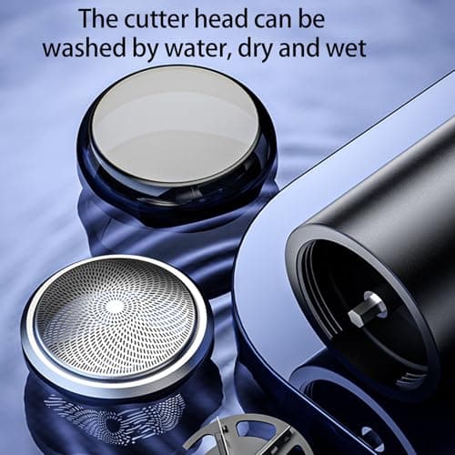 Shaver Men Electric Waterproof Electric Shaver Portable Washable Rechargeable Small New Year Gift Travel Friendly Beard Trimmer — view 5