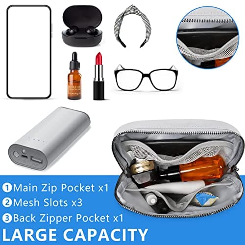 Invool Bum Bag for Women Men, Fanny Pack with Adjustable Straps Crossbody Fashion Waist Pack, Running Belt Bag for Travel Workout Cycling Hiking — view 4