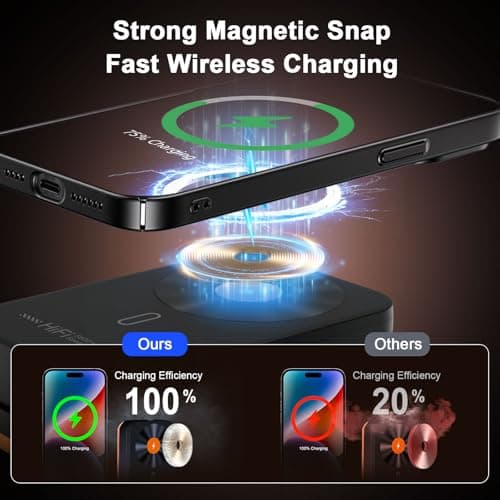 Wireless Charger,Phone Charging Station with Speaker,15W Fast Foldable Charger Stand For iPhone 17/16/15/14/13/12 Pro Max,Portable Bluetooth Phone Speaker,Gadgets For Men Women — view 4