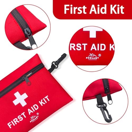 152 Piece First Aid Kit TSA Approved First Aid Kit International Travel Essentials Backpack Hiking Kit — view 3