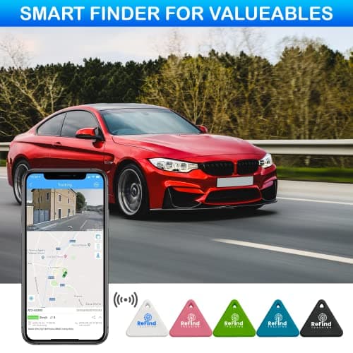 ReFind R3 Smart Tracker for Android and iPhone. Mini GPS Tag Bluetooth 5.0 Key Finder. Samsung AirTag Alternative for Keys, Pets, Wallets and Luggage (Green) — view 6